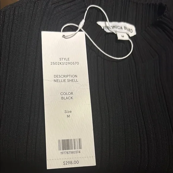 Veronica Beard Black Textured sweater - Picture 5 of 6